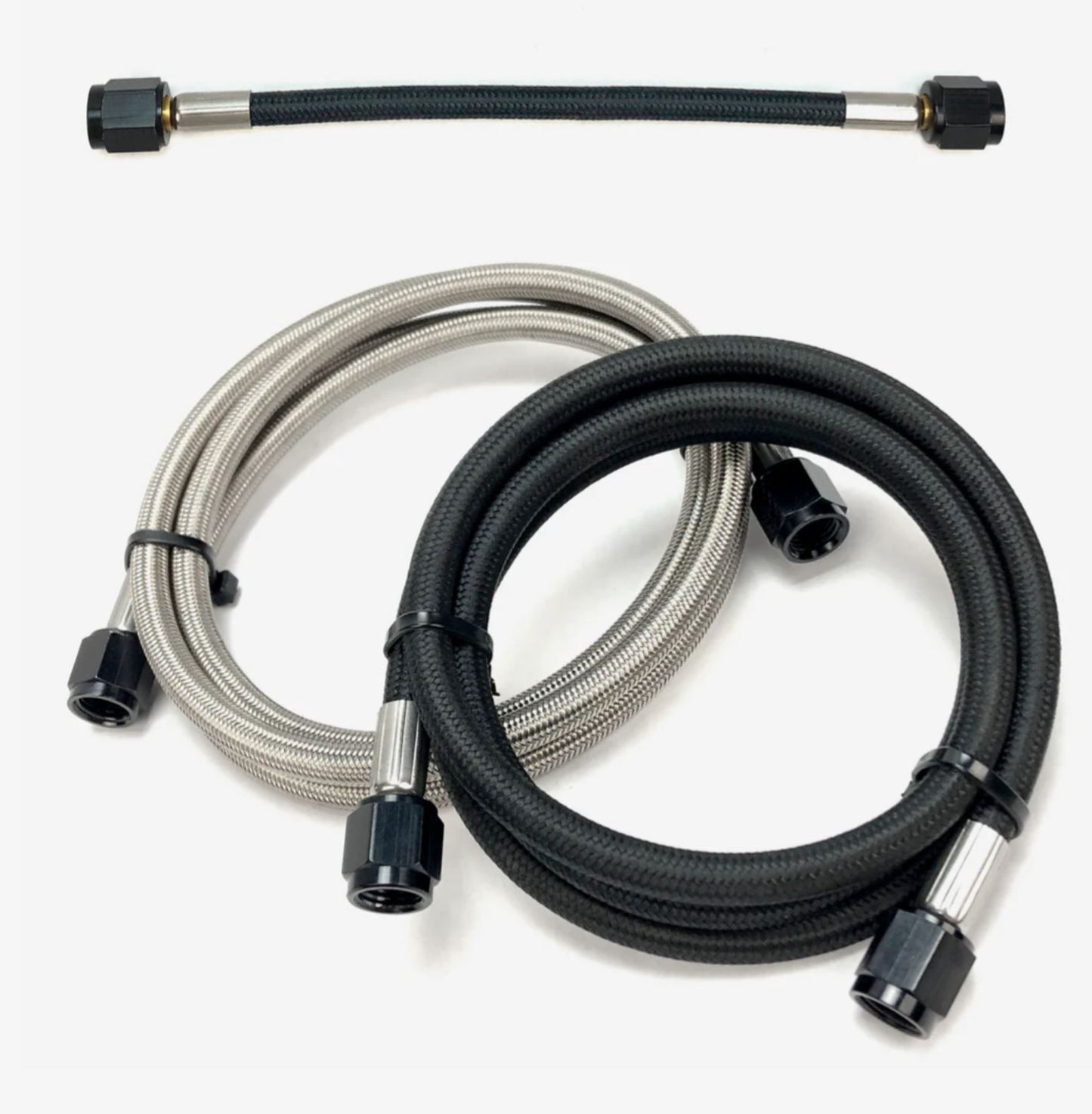 4AN Steel Braided Hose by feet