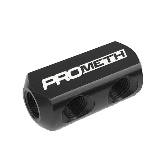 Four Port Split Distribution Block 1/8 NPT