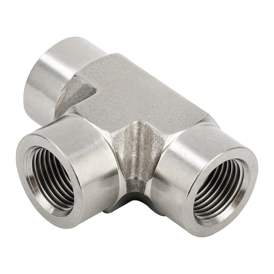 1/8 NPT Stainless Steel Female Tee Fitting