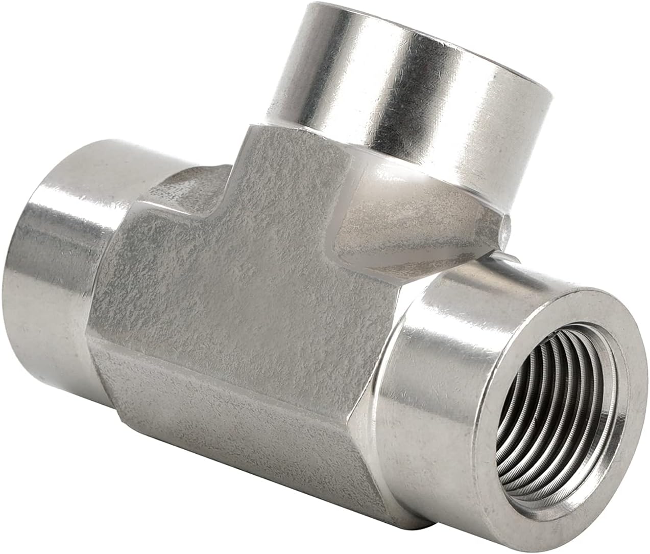 1/8 NPT Stainless Steel Female Tee Fitting